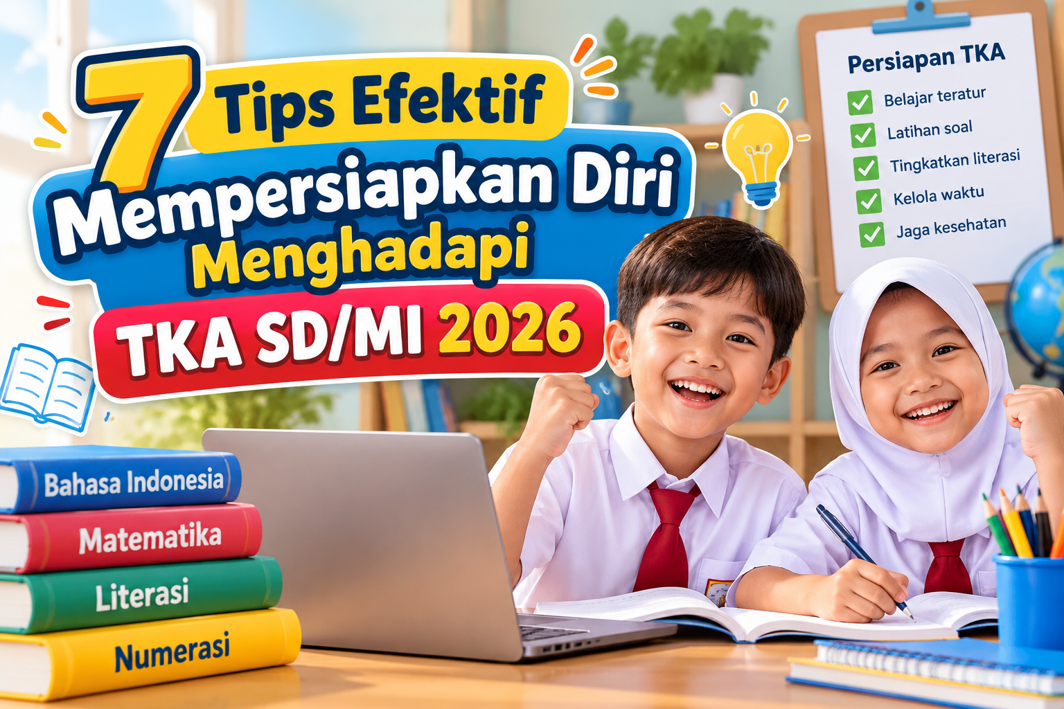 7 Tips Efektif Mempersiapkan Diri Menghadapi TKA SD/MI 2026